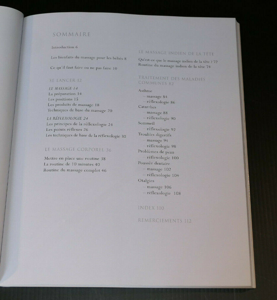 LE MASSAGE DES BEBES / REFLEXOLOGIE SANTE BIEN-ETRE / WENDY KAVANAGH 2016