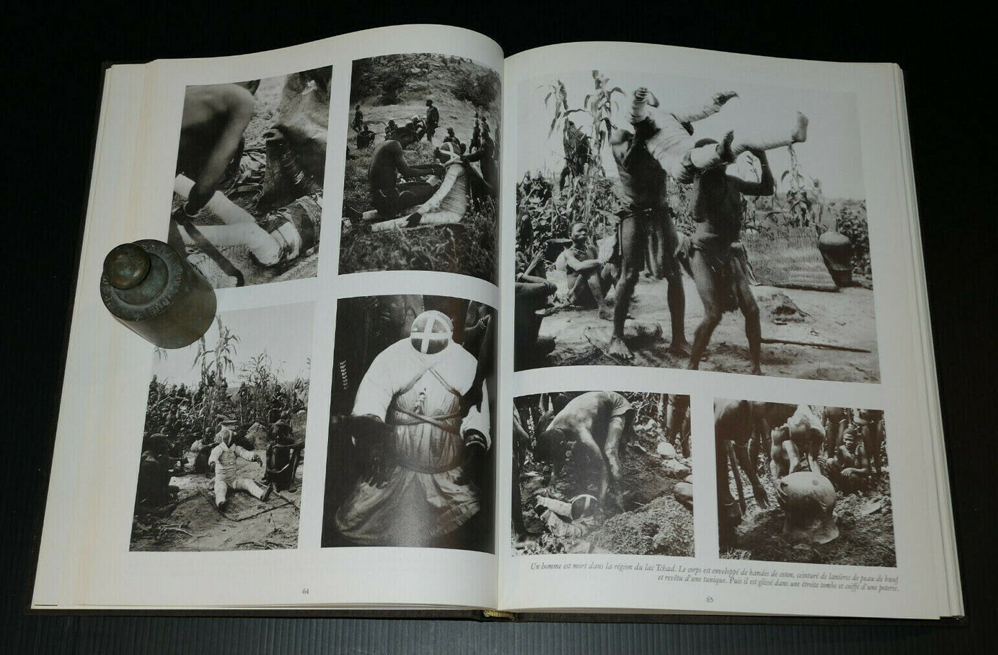 1900 L'AFRIQUE DECOUVRE L'EUROPE / ERIC BASCHET EO NUMEROTEE SIGNEE 1978 PHOTOS