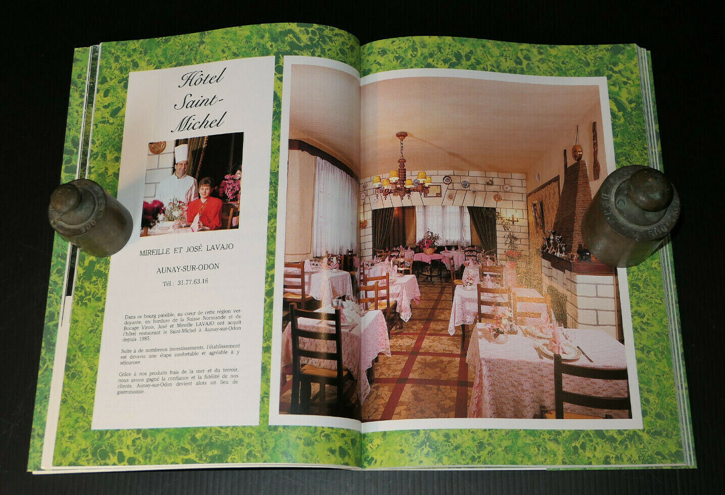 LA GASTRONOMIE EN SUISSE NORMANDE / EDITIONS CORLET 1991 / CUISINE NORMANDIE