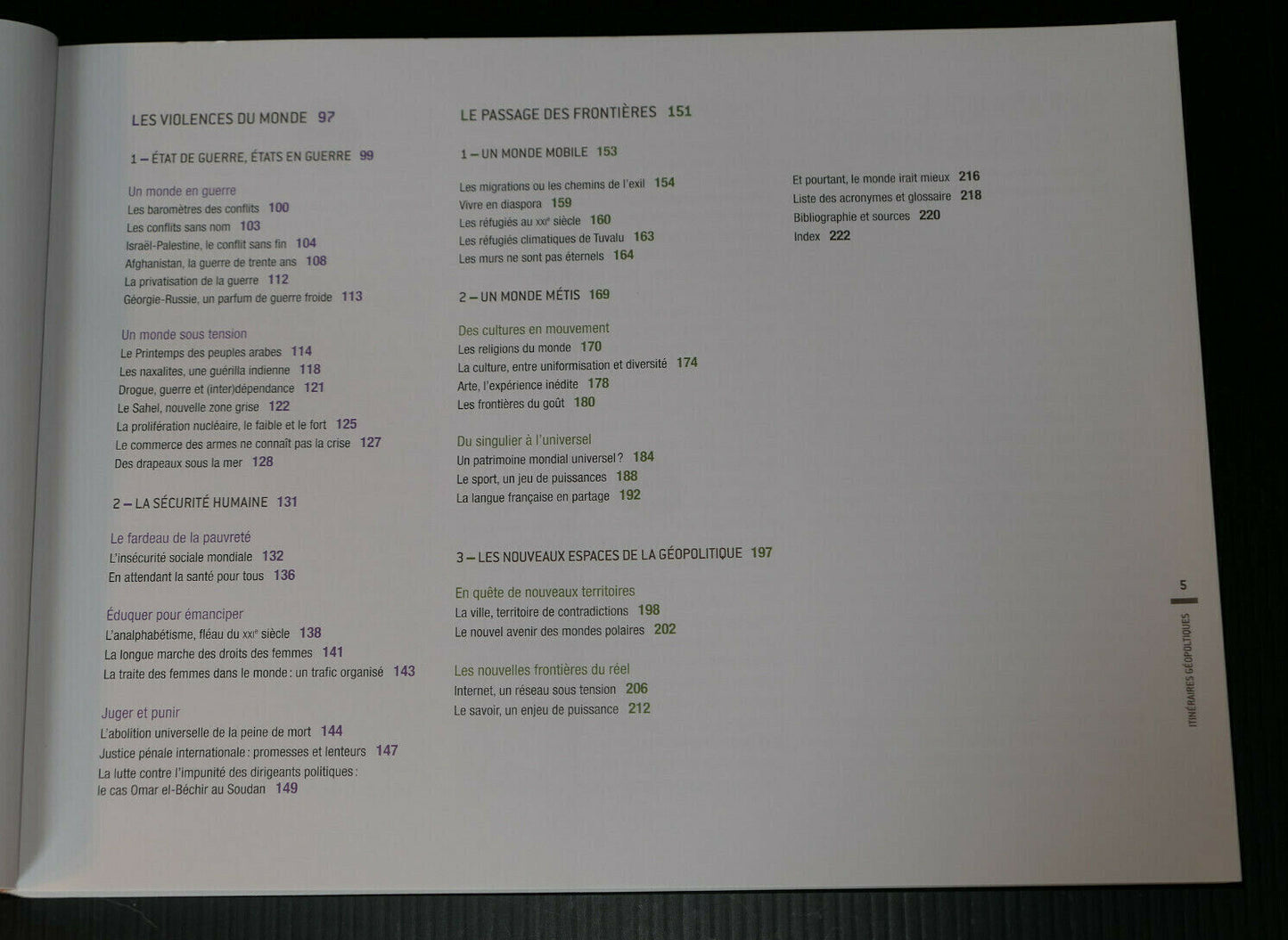 LE DESSOUS DES CARTES / JEAN-CHRISTOPHE VICTOR / GEOPOLITIQUE ECONOMIE 2012