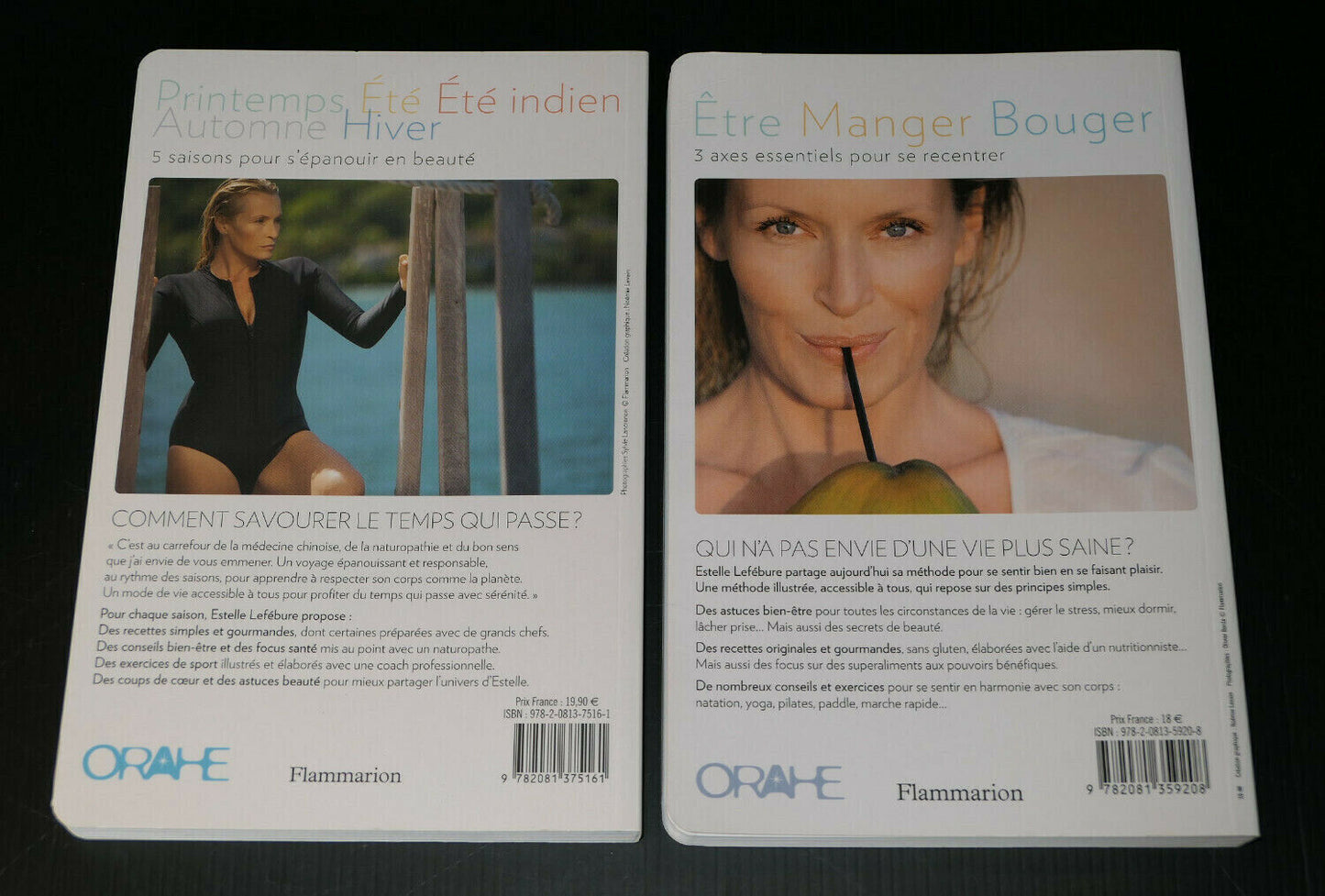 ORAHE / METHODE ANTI-AGE ESTELLE LEFEBURE / SANTE BIEN-ETRE RECETTES CUISINE