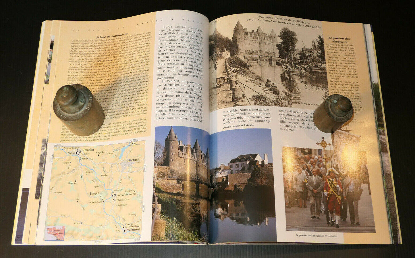 LE CANAL DE NANTES A BREST / EDITIONS OUEST-FRANCE 1999 BRETAGNE