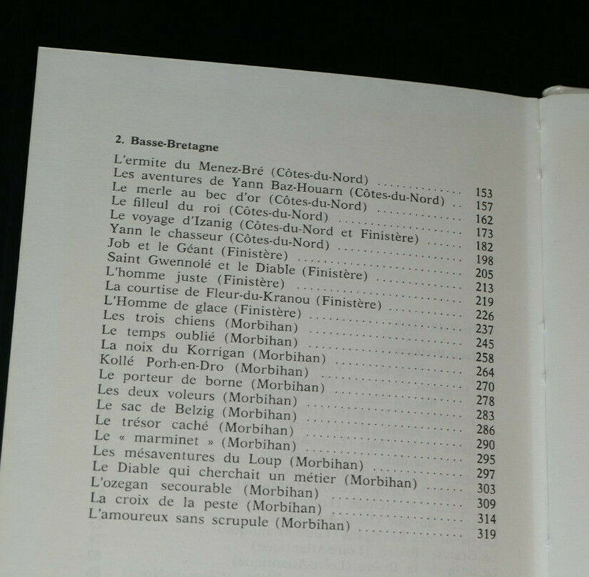 CONTES POPULAIRES DE TOUTES LES BRETAGNE / JEAN MARKALE / OUEST-FRANCE 1977