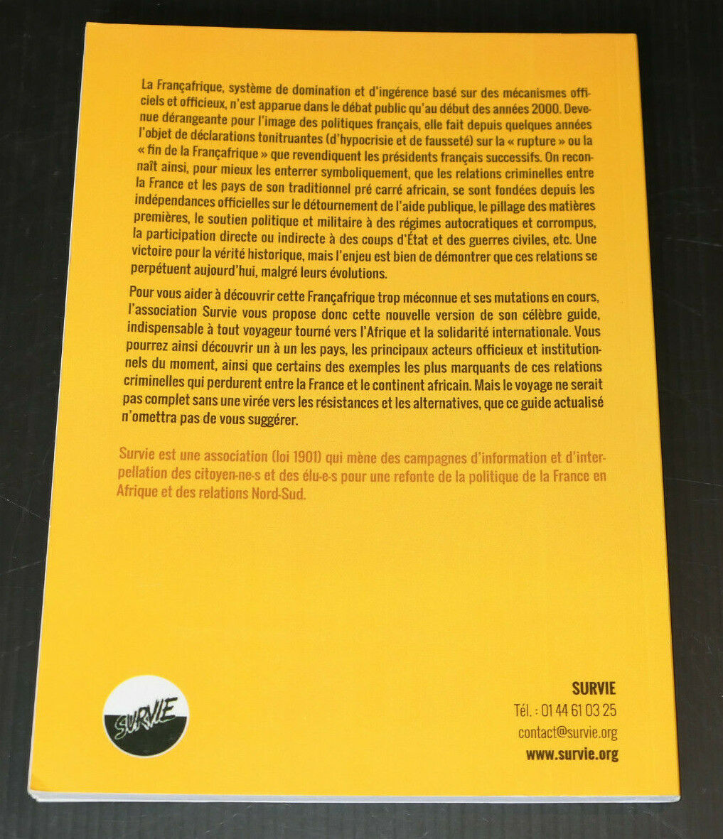 PETIT GUIDE DE LA FRANCAFRIQUE / SCANDALE POLITIQUE FRANCE AFRIQUE / SURVIE 2015