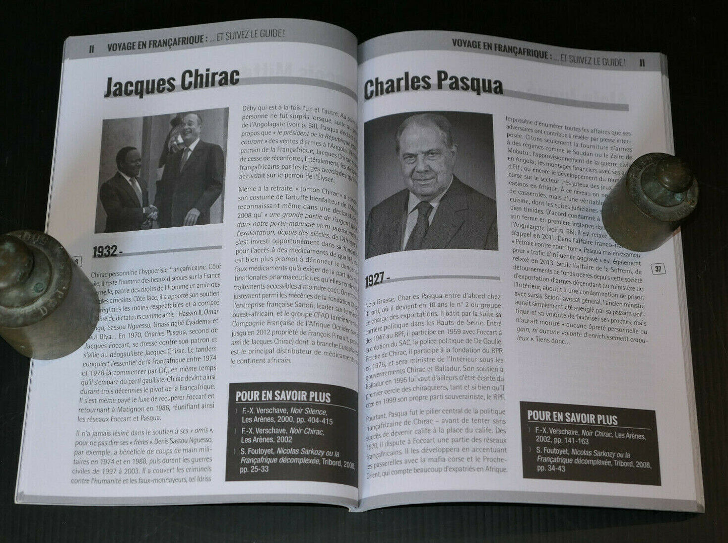 PETIT GUIDE DE LA FRANCAFRIQUE / SCANDALE POLITIQUE FRANCE AFRIQUE / SURVIE 2015