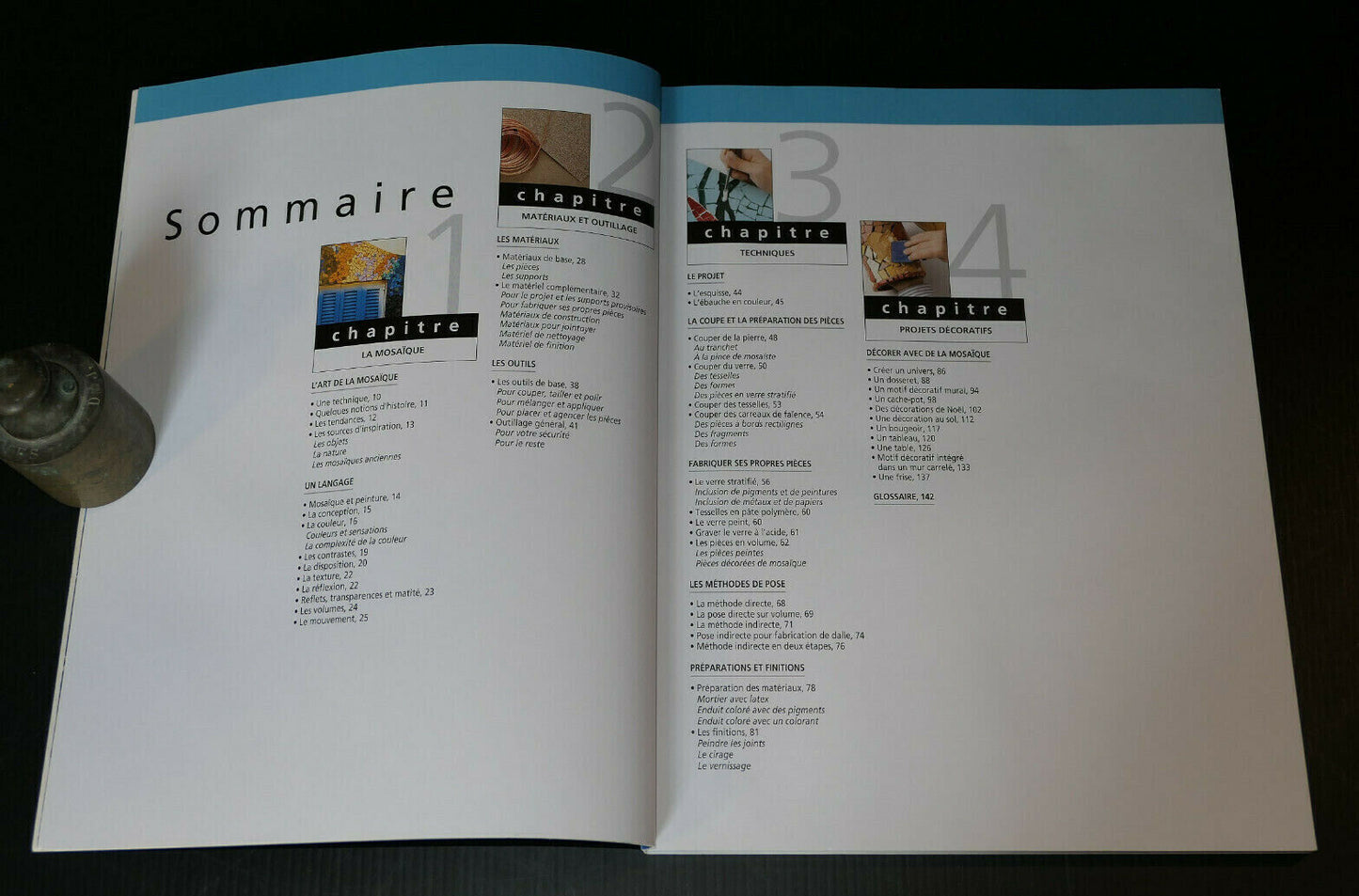 MOSAIQUE TECHNIQUES DECORATIVES / VIGOT 2005 / MANUEL PHOTOS