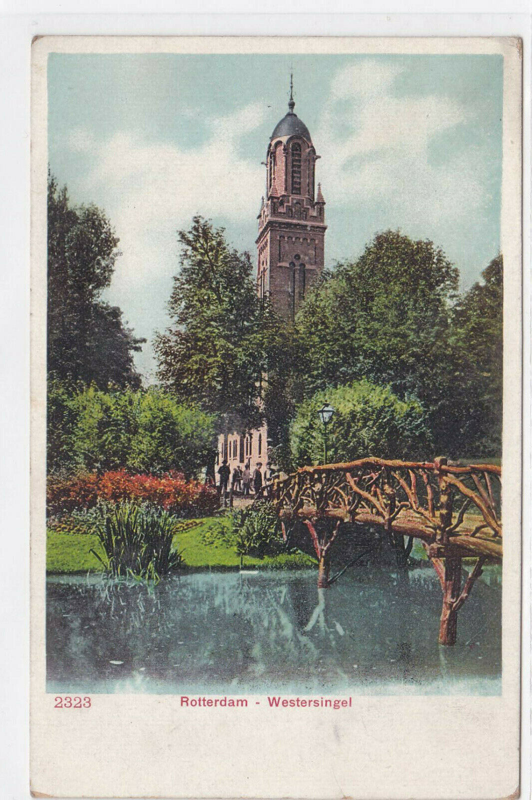 CARTE POSTALE ANCIENNE COULEUR CPA ROTTERDAM WESTERSINGEL