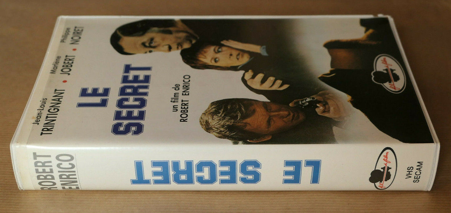 VHS CASSETTE VIDEO LE SECRET ROBERT ENRICO TRINTIGNANT JOBERT NOIRET 1974