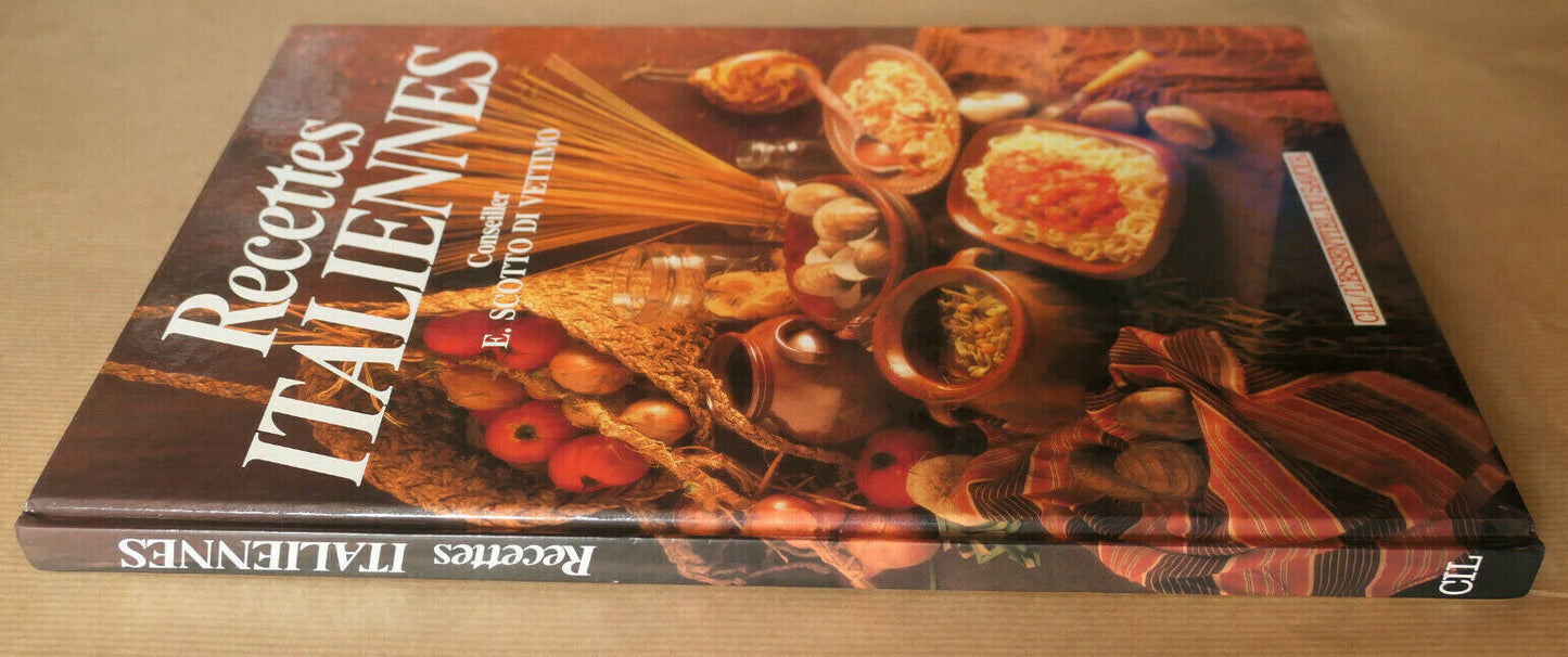 RECETTES ITALIENNES / SCOTTO DI VETTIMO / GASTRONOMIE CUISINE ITALIE PHOTOS 1986