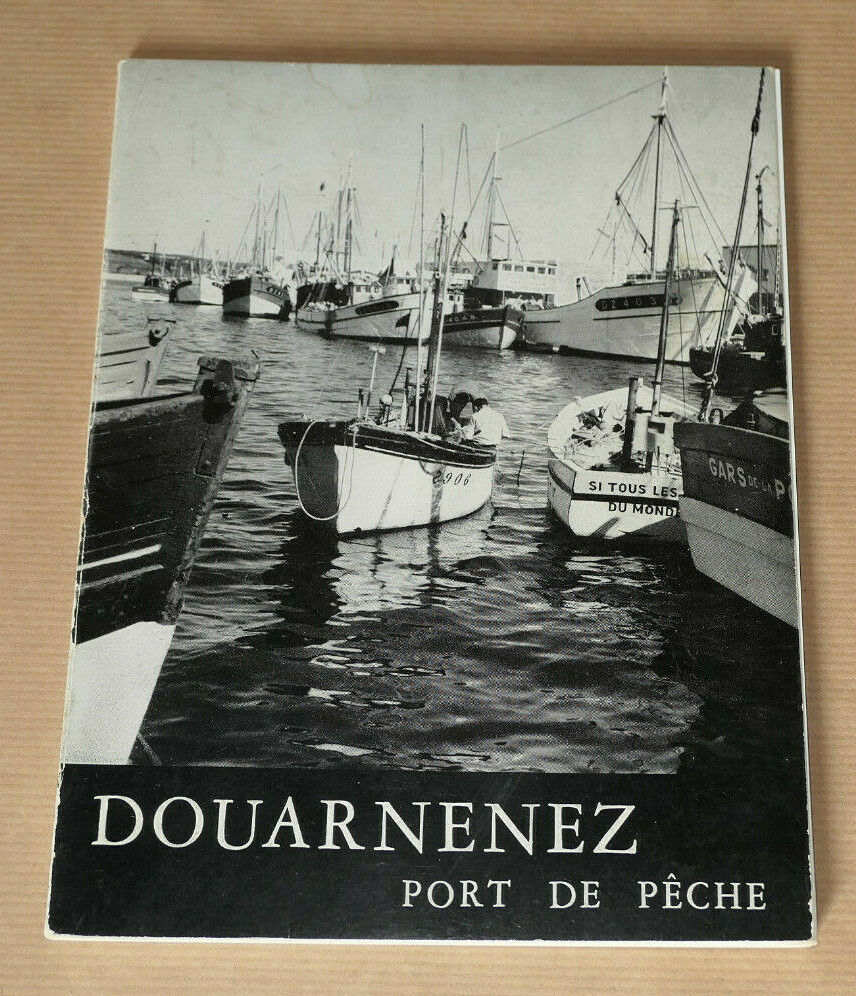 DOUARNENEZ FINISTERE BRETAGNE HISTOIRE FETES LOT DE LIVRES ET DOCUMENTS