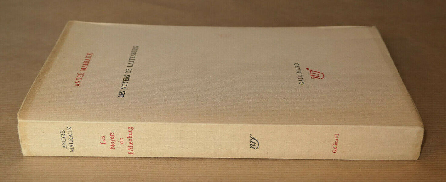 ANDRE MALRAUX / LES NOYERS DE L'ALTENBURG / GALLIMARD NRF EO 1948 ALFA NON COUPE