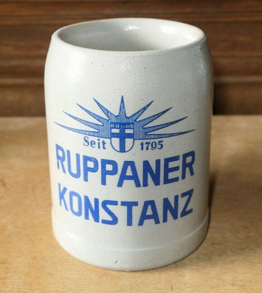 ANCIENNE CHOPE A BIERE DE COLLECTION RUPPANER KONSTANZ VINTAGE BEER MUG PINT