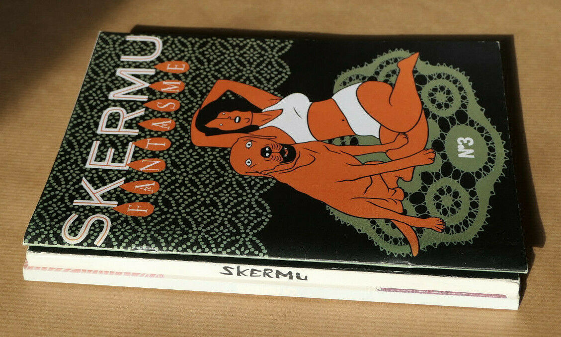 SKERMU / FANZINE / LOT DE 3 NUMEROS 2003 2005