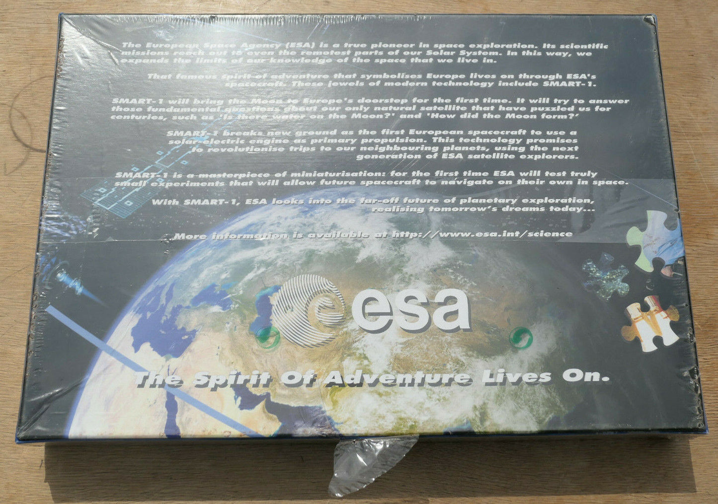 RARE PROMO PUZZLE 1000 PIECES ESA SMART-1 EUROPEAN SPACE AGENCY / 2003