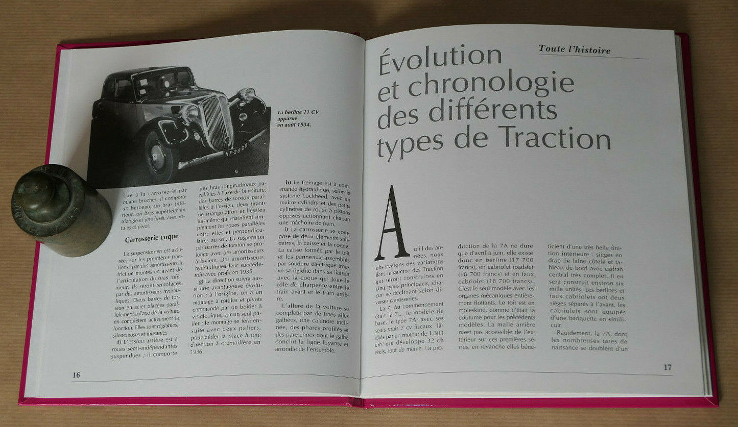 TRACTION AVANT CITROEN / OLIVIER DE SERRES / EPA EDITIONS 1994