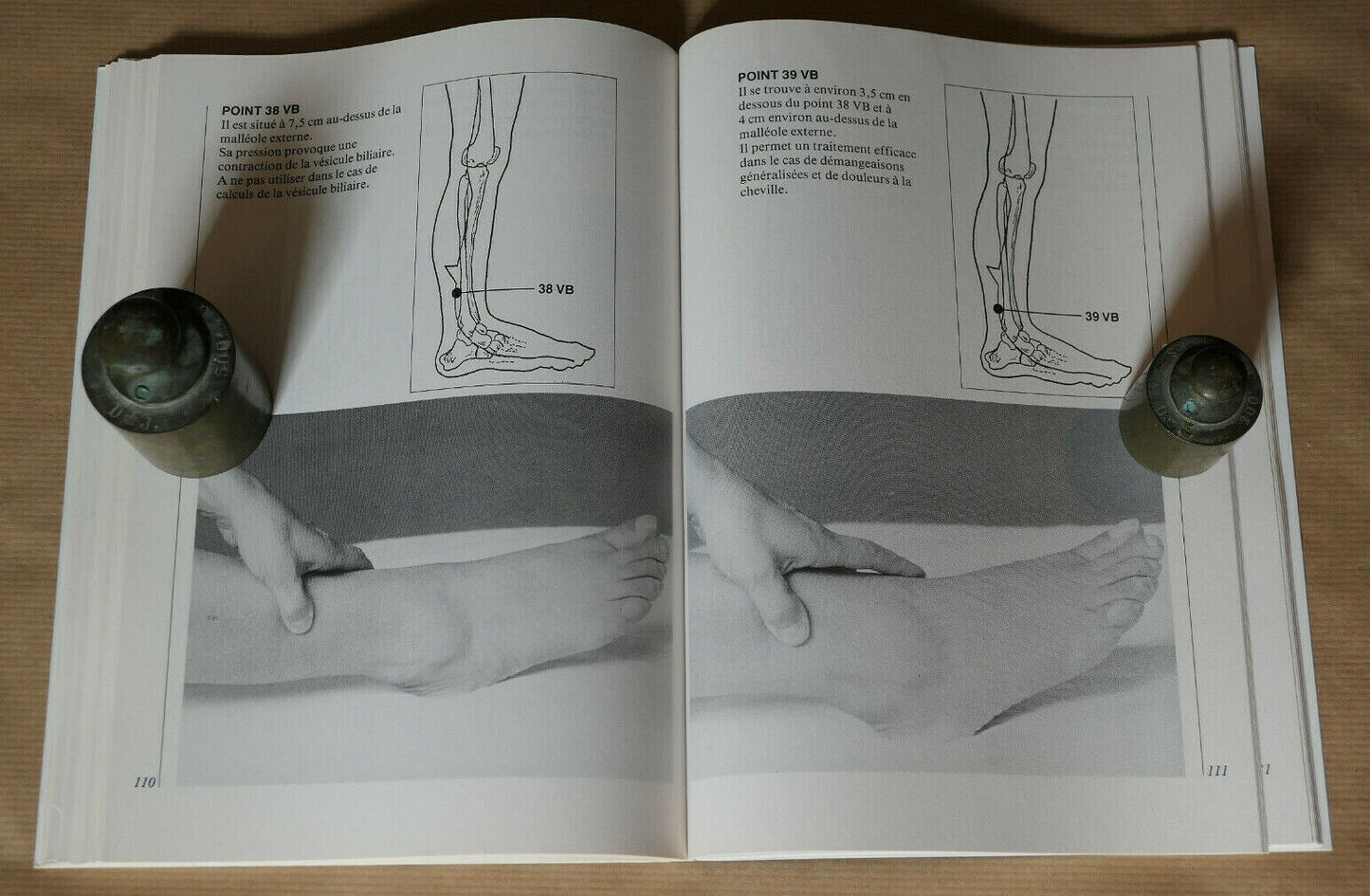 COURS DE DIGITOPRESSION / ANATOMIE PHOTOS THERAPIE SANTE / DE VECCHI 1997