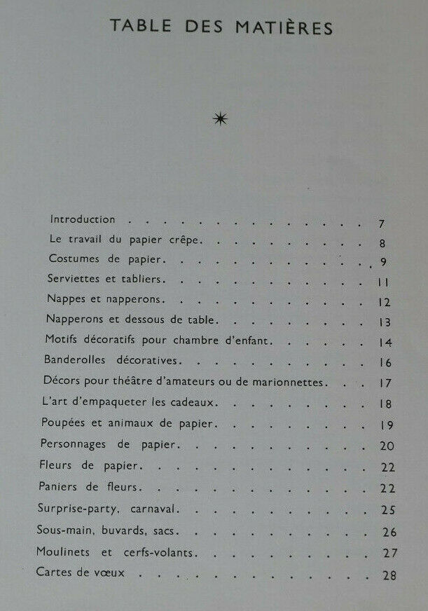 TRAVAUX EN PAPIER / FERNAND NATHAN 1956 / LOISIRS CREATIFS COLLAGE DECOUPAGE
