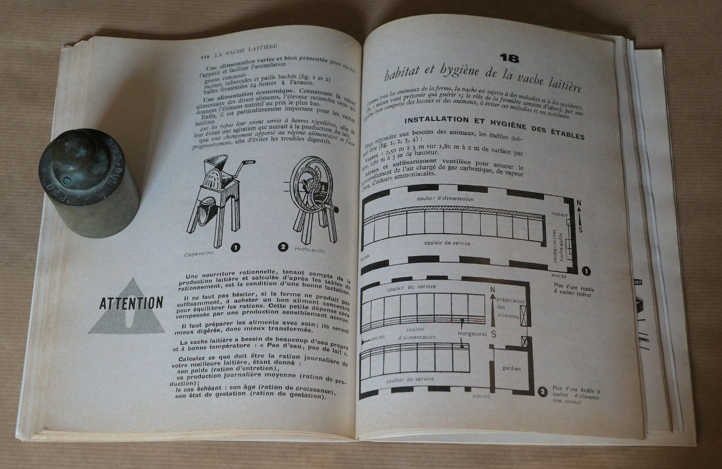 LA FERMIERE MODERNE / JEUNESSE RURALE HATIER 1964 / AGRICULTURE ELEVAGE POTAGER
