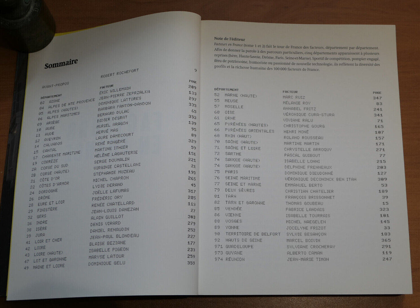 FACTEURS EN FRANCE TOME 2 / LA POSTE METIER PHOTOS PORTRAITS / TEXTUEL 2006