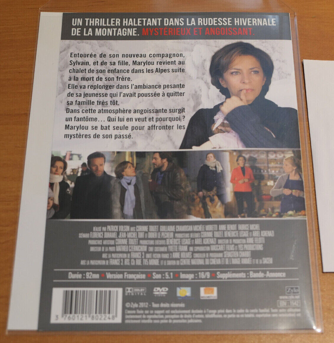 DVD UN CRIME OUBLIE / CORINNE TOUZET / ZYLO 2012