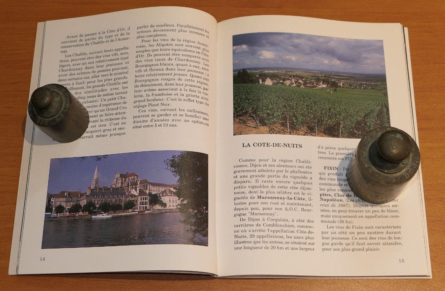 LE BOURGOGNE / VINS DE FRANCE / OENOLOGIE VIN / 1990