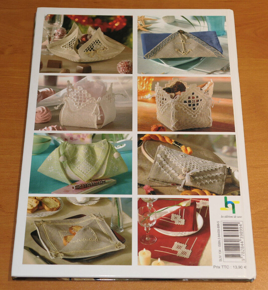 LE HARDANGER CREATIF / ISABELLE CORBE / LES EDITIONS DE SAXE 2006 / BRODERIE