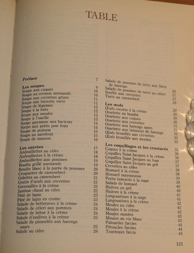 CUISINE DE NORMANDIE / CHRISTIAN DELU / DENOEL 1988 GASTRONOMIE PHOTOS RECETTES