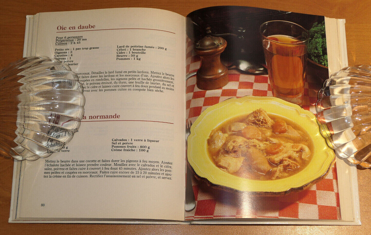 CUISINE DE NORMANDIE / CHRISTIAN DELU / DENOEL 1988 GASTRONOMIE PHOTOS RECETTES