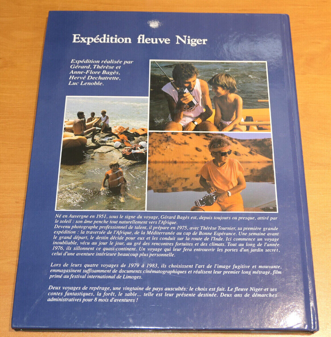 NIGER FLEUVE INSOLITE / GERARD ET THERESE BAGES / VOYAGE PHOTOS AFRIQUE / 1988