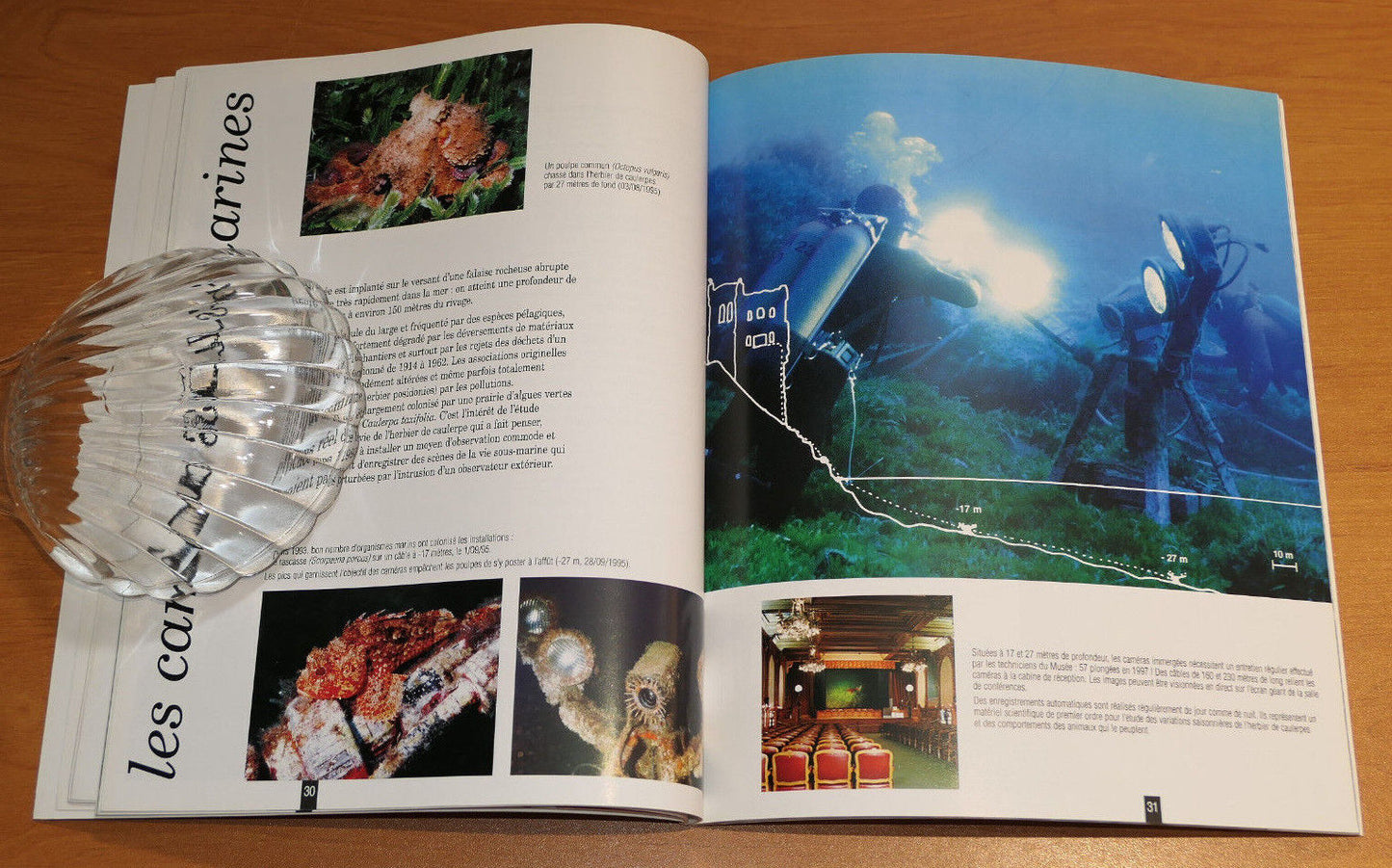 GUIDE DU MUSEE OCEANOGRAPHIQUE MONACO / 1999 / VOYAGE MER MARINE PHOTOS