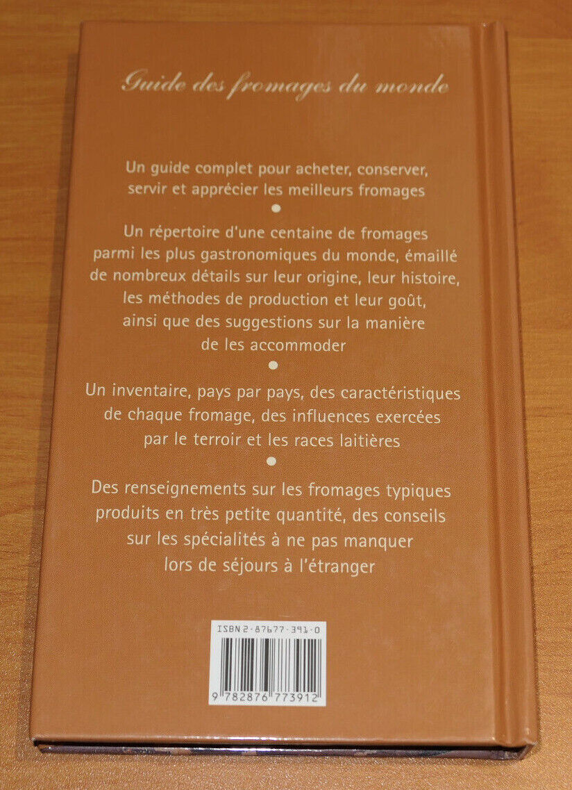 GUIDE DES FROMAGES DU MONDE / JUDY RIDGWAY / GUIDE GASTRONOMIE HISTOIRE / 2000
