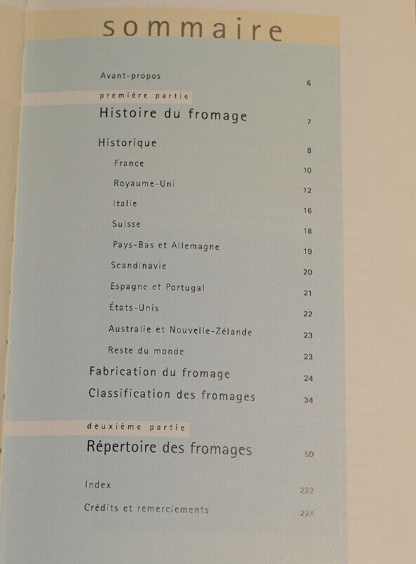 GUIDE DES FROMAGES DU MONDE / JUDY RIDGWAY / GUIDE GASTRONOMIE HISTOIRE / 2000
