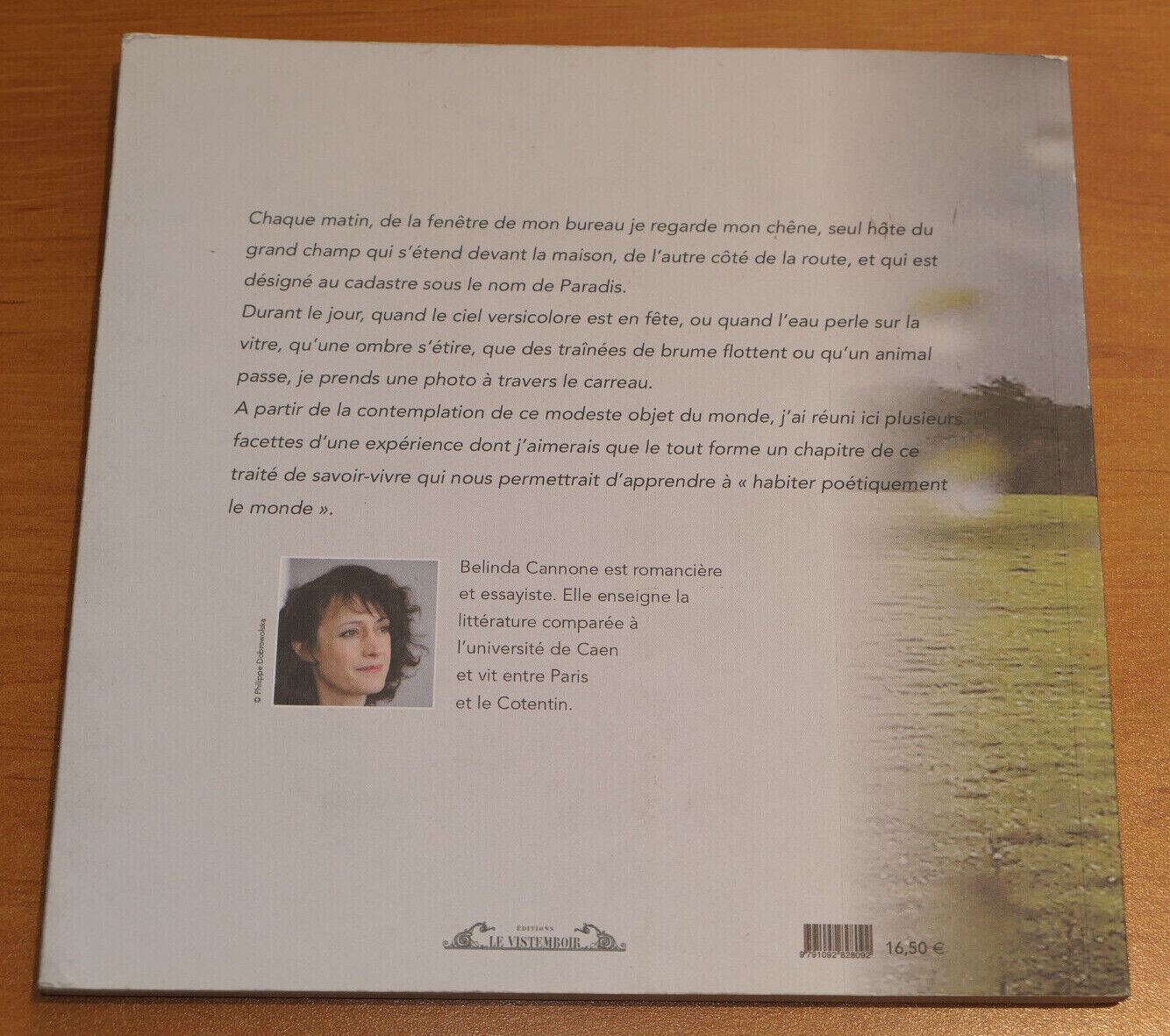 UN CHENE / BELINDA CANNONE / LE VISTEMBOIR 2016
