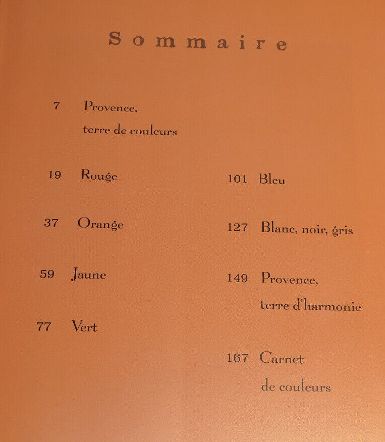 COULEURS DE PROVENCE / MICHEL BIEHN / FLAMMARION / PHOTOS / 2006