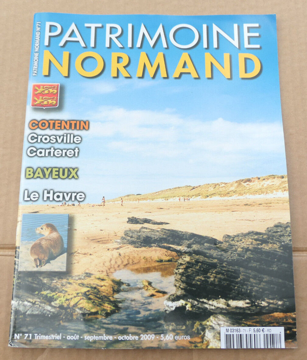 PATRIMOINE NORMAND / LOT 4 REVUES 2008 NUMEROS 67 68 70 71 / HISTOIRE NORMANDIE