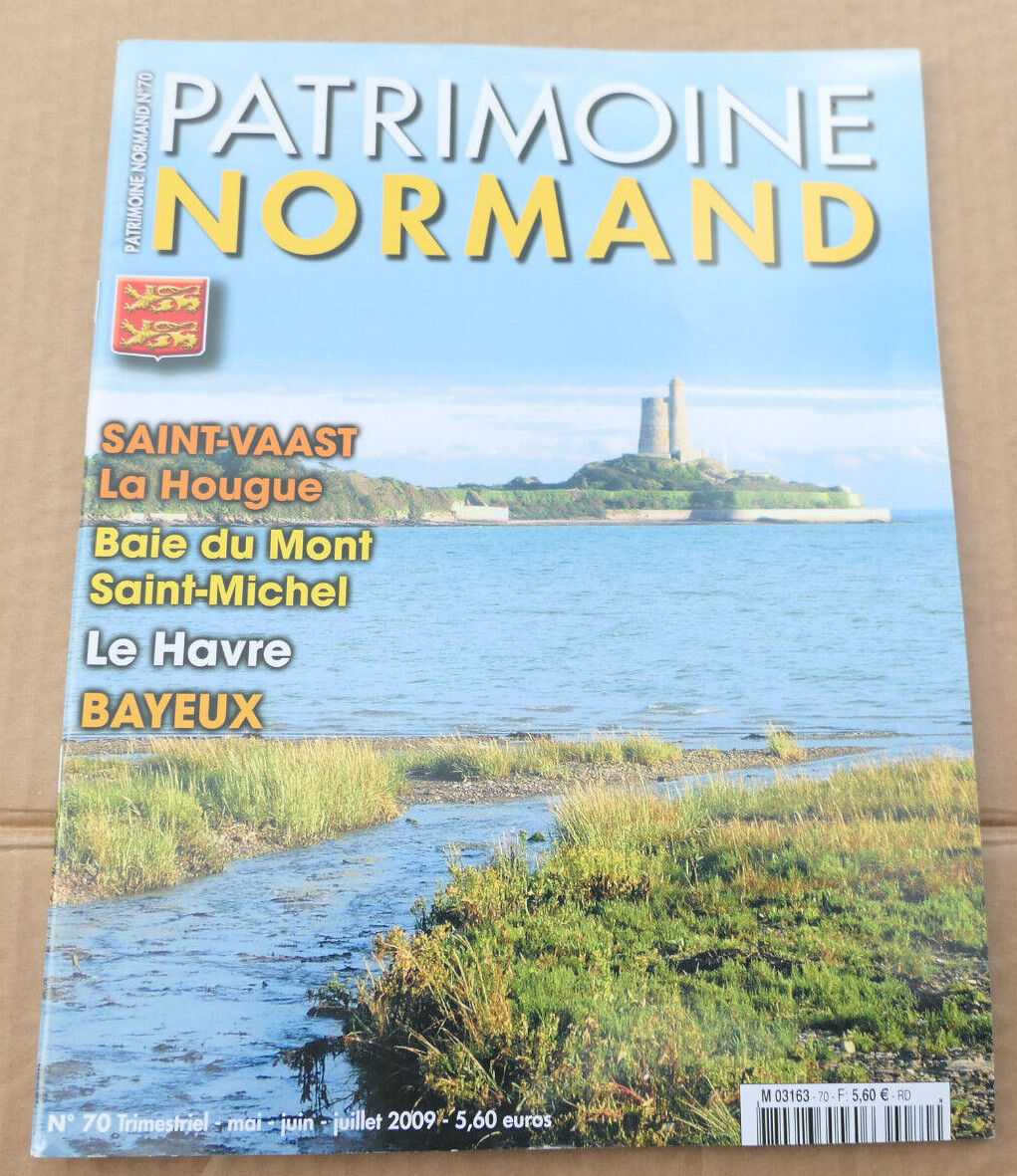 PATRIMOINE NORMAND / LOT 4 REVUES 2008 NUMEROS 67 68 70 71 / HISTOIRE NORMANDIE