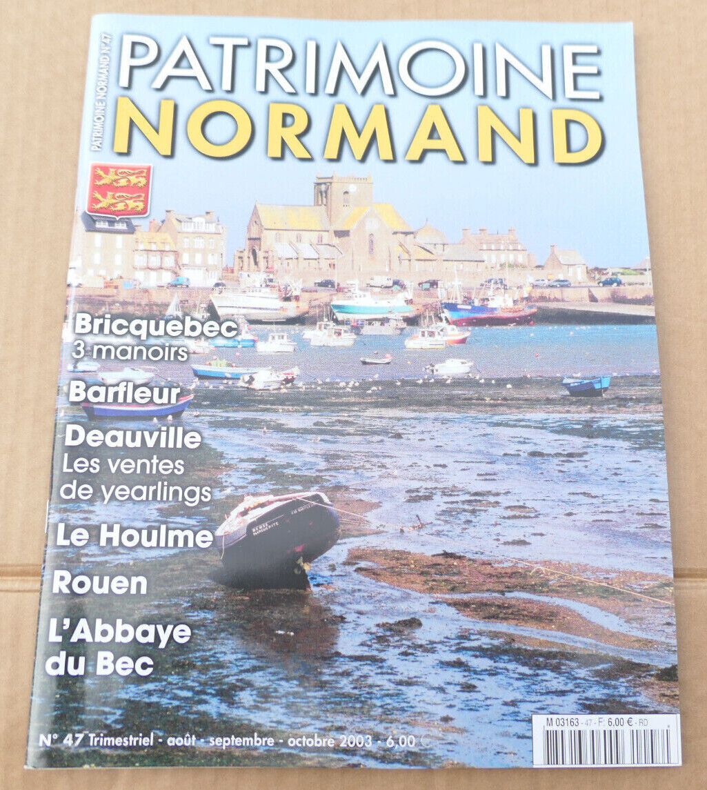NORMANDY HERITAGE / LOT 4 MAGAZINES 2003 NUMBERS 45 46 47 48 / HISTORY OF NORMANDY