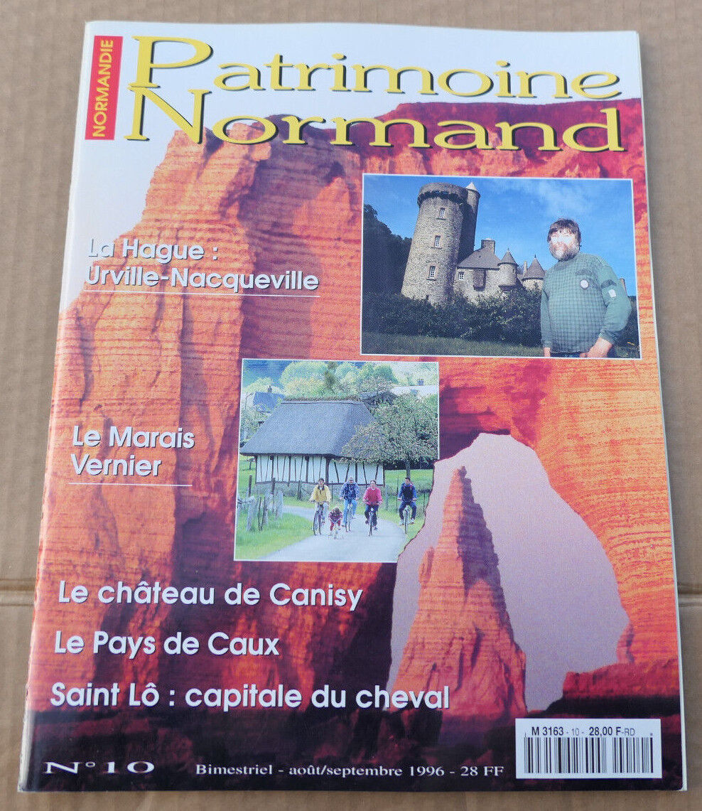 PATRIMOINE NORMAND / LOT 4 REVUES 1996 NUMEROS 8 9 10 11 / HISTOIRE NORMANDIE