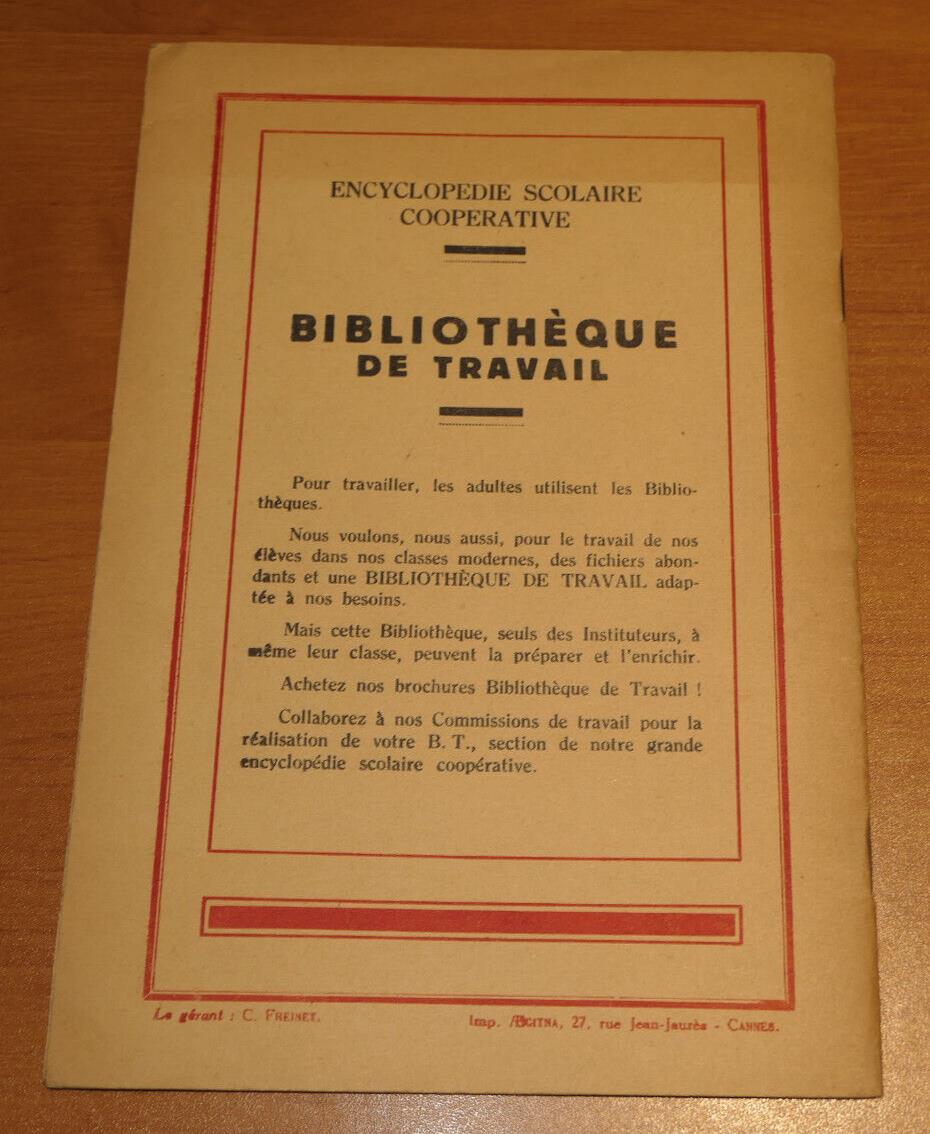 BIBLIOTHEQUE DE TRAVAIL N°65 / LES COIFFES DE FRANCE / 1949