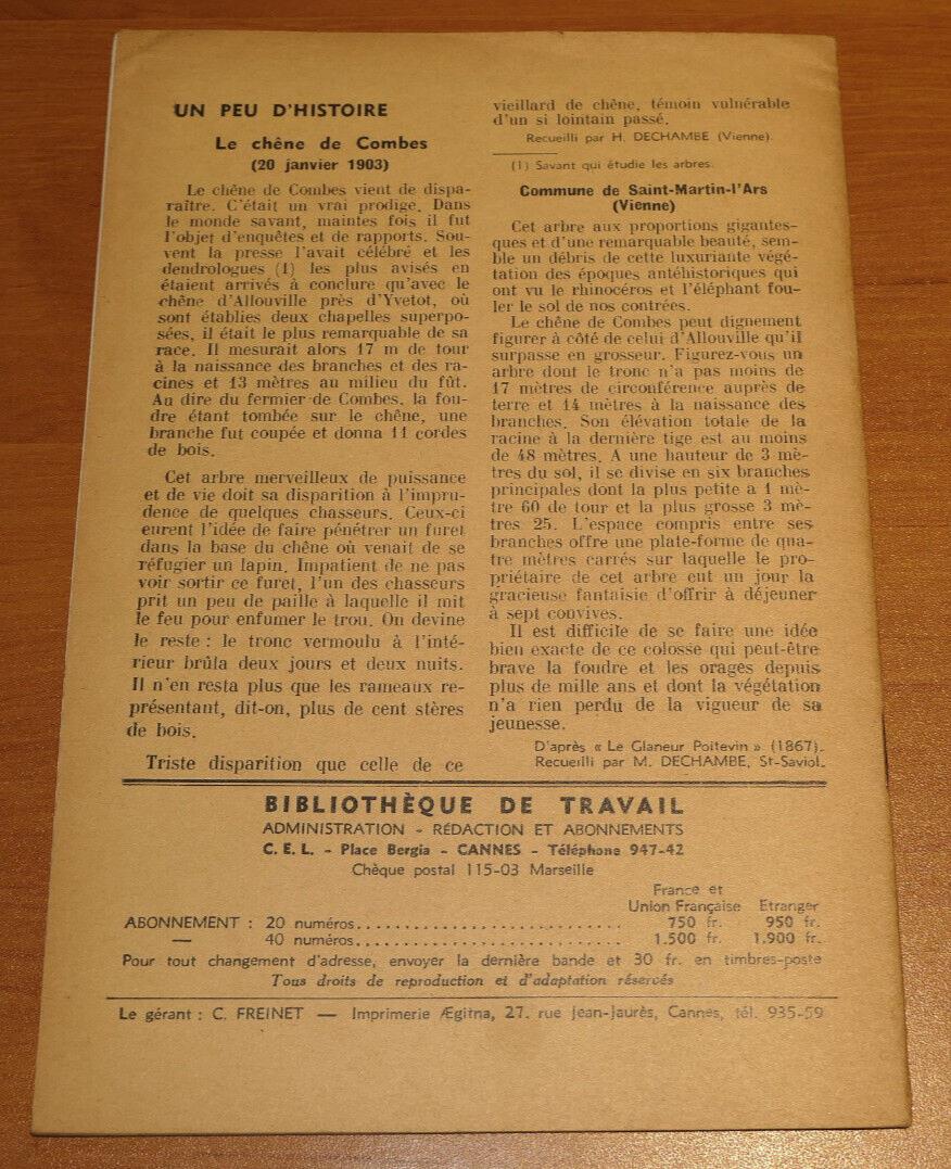 BIBLIOTHEQUE DE TRAVAIL N°332 / LA FABRICATION DE LA BIERE / 1955
