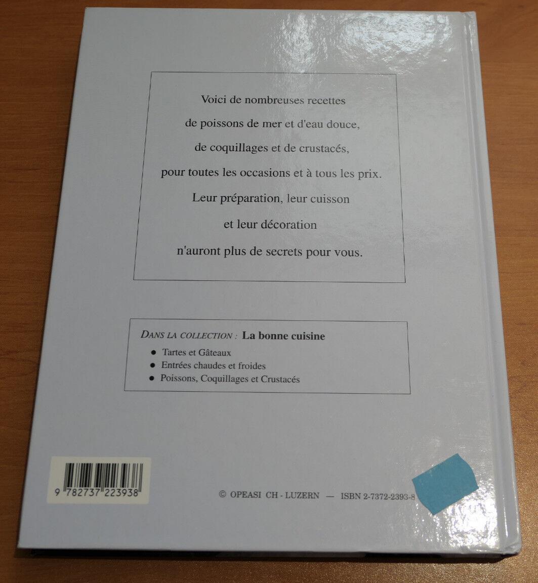 POISSONS COQUILLAGES ET CRUSTACES / OPEASI 1993 / RECETTES CUISINE PHOTOS