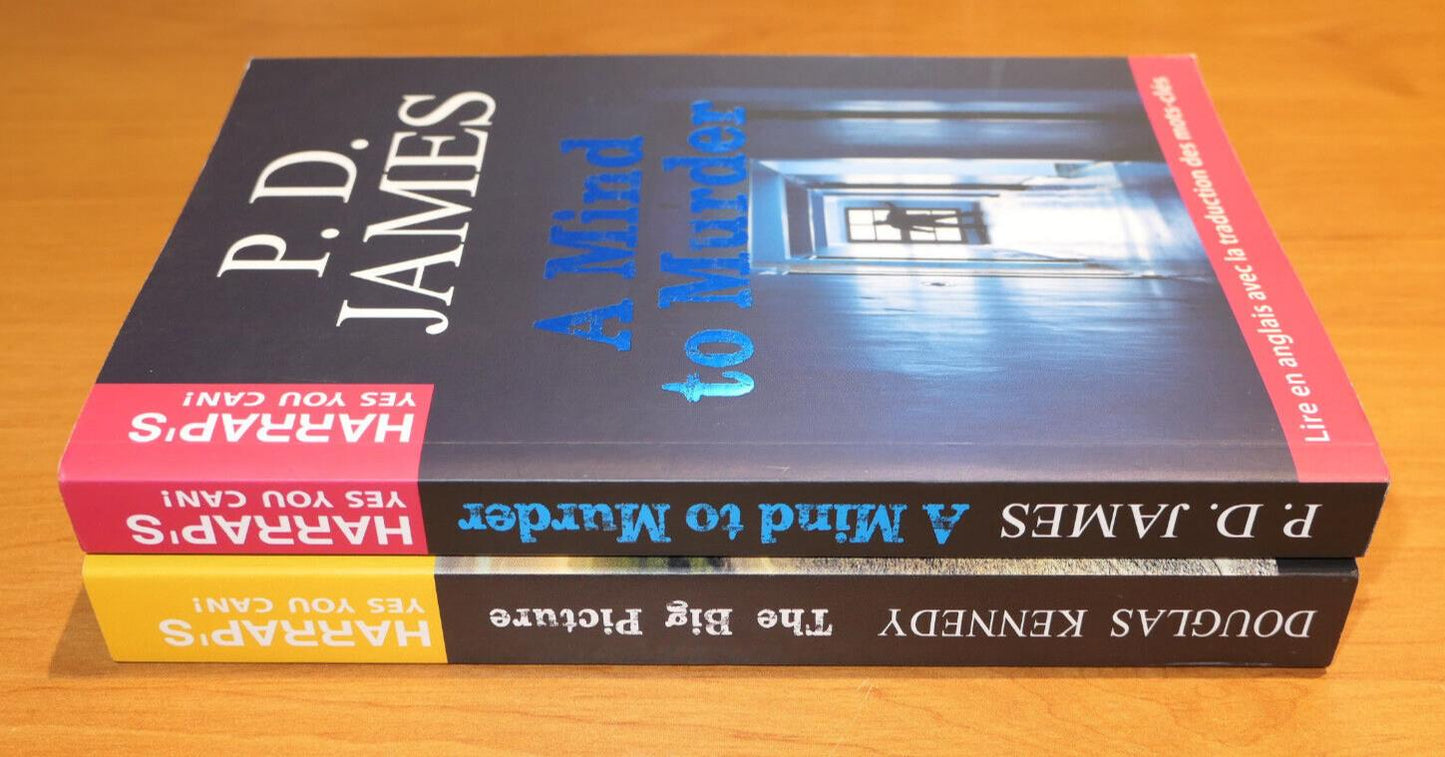 HARRAP'S YES YOU CAN / LIRE EN ANGLAIS / DOUGLAS KENNEDY / P.D. JAMES