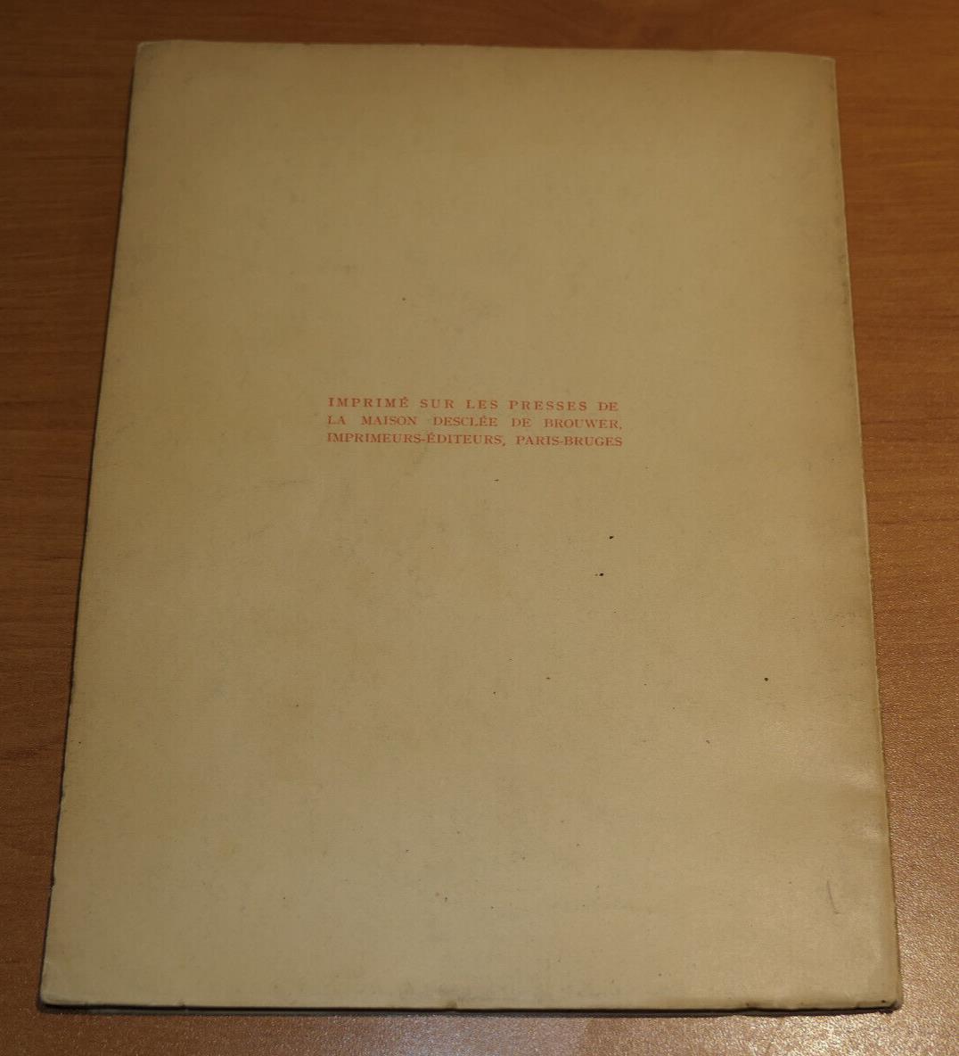 MEMLING CATALOGUE EXPOSITION BRUGES DESCLEE DE BROUWER 1939 ART PEINTURE