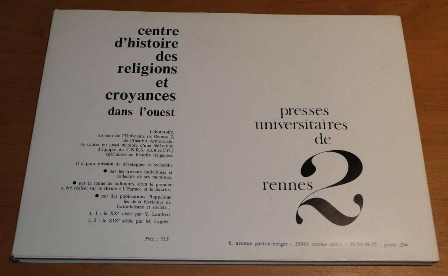 ATLAS D'HISTOIRE RELIGIEUSE 1300-1800 / LES BRETONS ET DIEU / RELIGION BRETAGNE