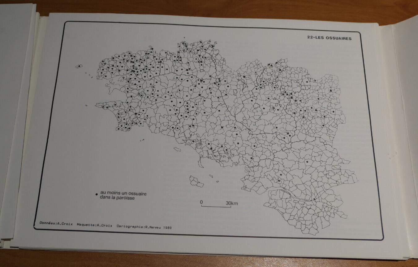 ATLAS D'HISTOIRE RELIGIEUSE 1300-1800 / LES BRETONS ET DIEU / RELIGION BRETAGNE