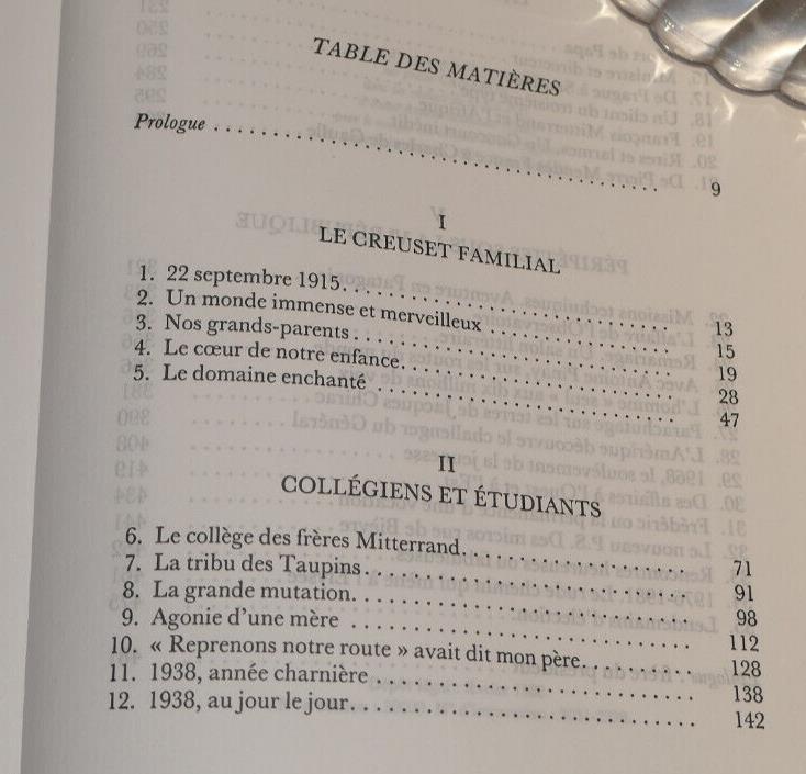 ROBERT MITTERRAND / FRERE DE QUELQU'UN / FRANCOIS MITTERRAND HISTOIRE 1988