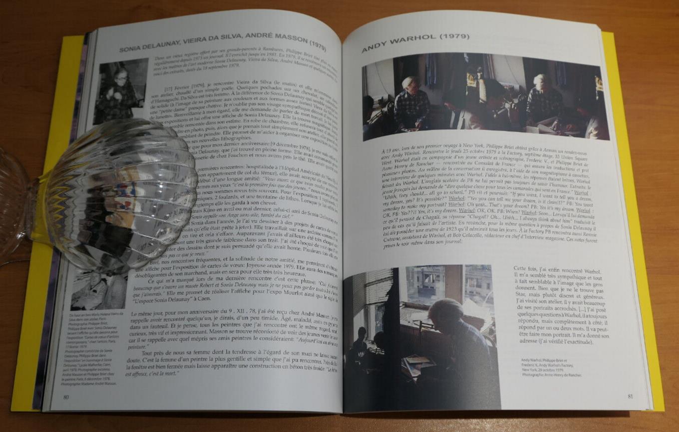 PHILIPPE BRIET / ART ART ART / CATALOGUE EXPOSITION CAEN NORMANDIE 2007 PHOTOS