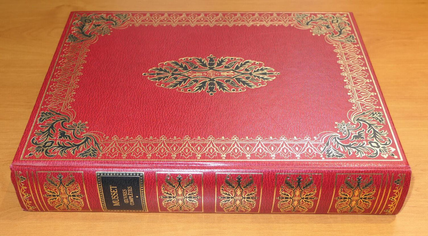 OEUVRES COMPLETES ALFRED DE MUSSET TOME 1 / EDITIONS DE CREMILLE 1989