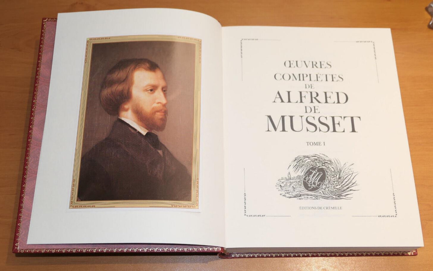 OEUVRES COMPLETES ALFRED DE MUSSET TOME 1 / EDITIONS DE CREMILLE 1989