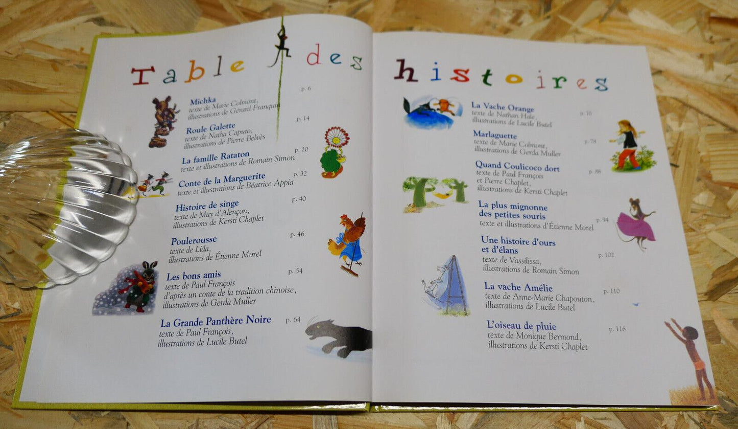 LES BELLES HISTOIRES DU PERE CASTOR / FRANCE LOISIRS 2001